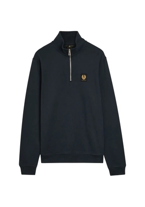 Belstaff zip-neck sweatshirt - Blue