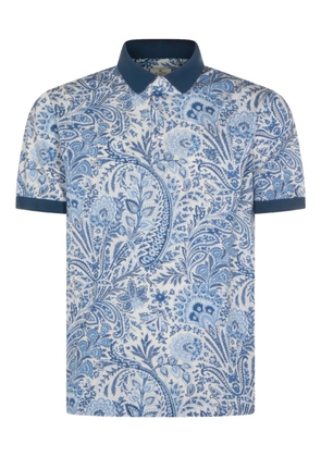 ETRO paisley-print polo shirt - White