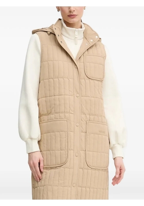 Mackage Makana quilted hooded gilet - Neutrals