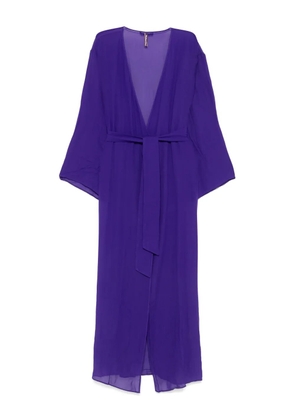 Maison Close Fever beach cover-up - Purple