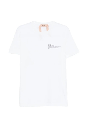 Nº21 graphic T-shirt - White