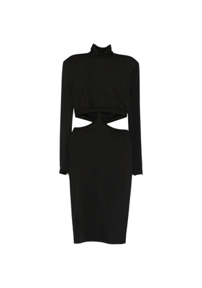 MITILIANE COUTURE cut-out zip-fastening midi dress - Black