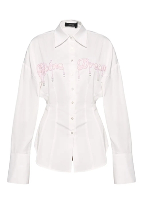ANOUKI embellished shirt - White