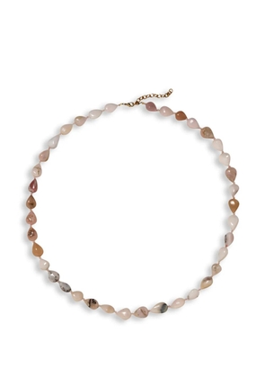 Jennifer Behr pink opal plated necklace - Neutrals