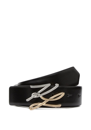 Karl Lagerfeld K/Autograph reversible belt - Black