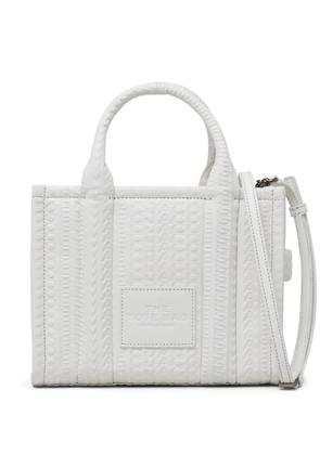 Marc Jacobs The Small monogram leather tote bag - White