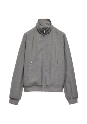 Prada zip wool jacket - Grey