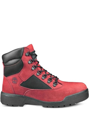 Timberland 6 Inch Field 'Red/Black' boots