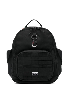 Kenzo logo-embroidered backpack - Black