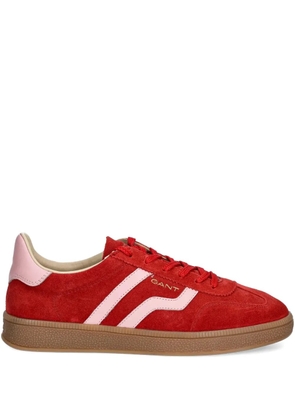 Gant Cuzima suede sneakers - Red