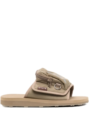 Mastermind Japan x Suicoke reflective sandals - Neutrals