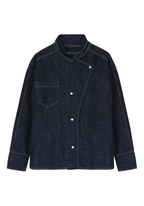 Margaux Lonnberg asymmetric denim jacket - Blue