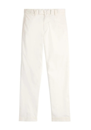 Polo Ralph Lauren flat-front straight-leg trousers - White