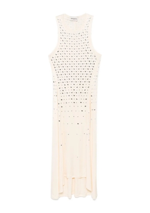 Sonia Rykiel asymmetric tank dress - Neutrals
