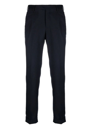 PT Torino low-rise tapered tailored trousers - Blue
