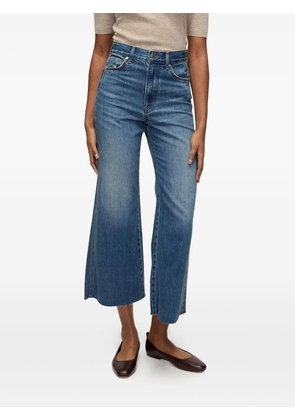 Veronica Beard Taylor frayed-hem jeans - Blue