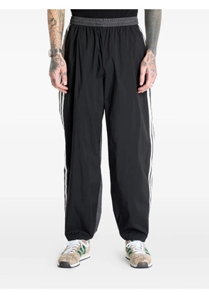 adidas three-stripes panelled track pants - Black