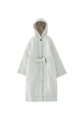 Studio Nicholson Kariba hooded belted coat - Neutrals