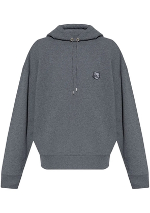 Maison Kitsuné Bold Fox Head Patch oversize hoodie - Grey