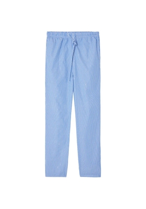 American Vintage Zatybay striped trousers - Blue
