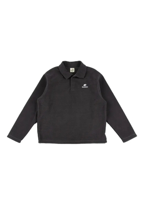New Balance polar fleece polo shirt - Grey