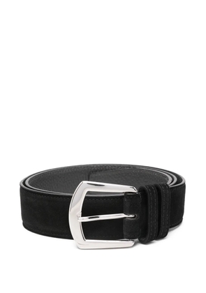 Kiton suede belt - Black