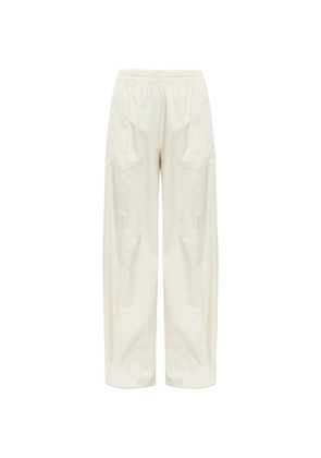 adidas bead embellished track pants - White