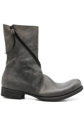 Ma+ leather boots - Black