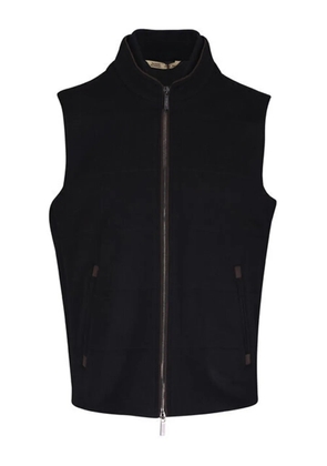 Maurizio Baldassari zip-fastening gilet - Black