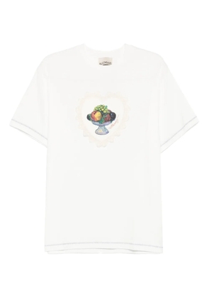 ALEMAIS short-sleeve printed T-shirt - White