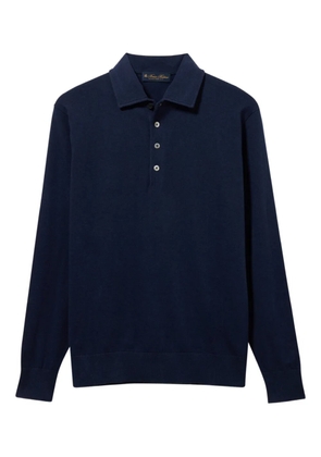 Brooks Brothers ribbed-trims polo shirt - Blue