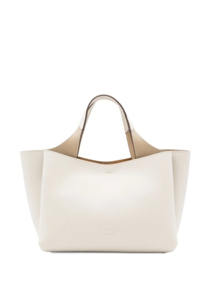 Tod's leather tote bag - Neutrals
