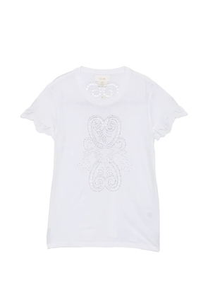 Camilla All About That Lace slim-fit T-shirt - White