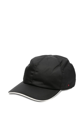 Kiton contrast-trim baseball cap - Black