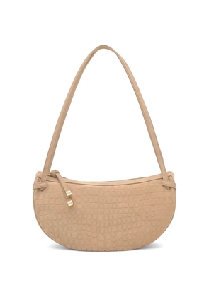 TOUS Halfmoon embossed shoulder bag - Neutrals