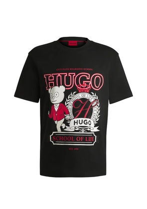 HUGO Daporoni short-sleeve T-shirt - Black