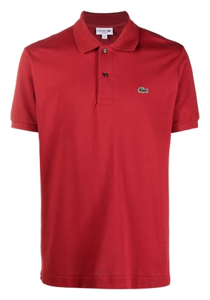 Lacoste logo embroidered polo shirt