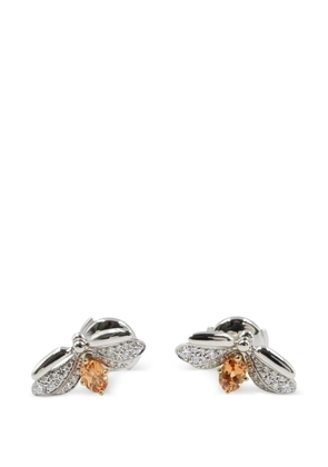 Tiffany & Co Eyewear 2010s Firefly diamond earrings - Silver