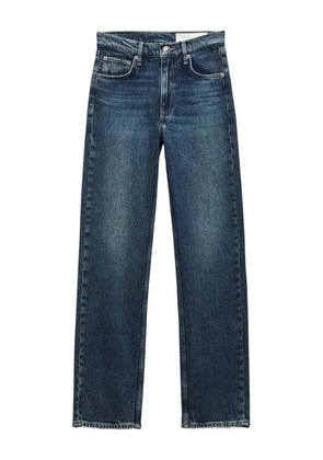 rag & bone five-pocket straight-leg jeans - Blue