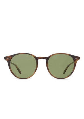 Garrett Leight California Clune round-frame sunglasses - Brown