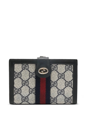 Gucci Pre-Owned 1980s logo wallet - Blue