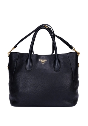 Prada Pre-Owned Daino leather tote bag - Black