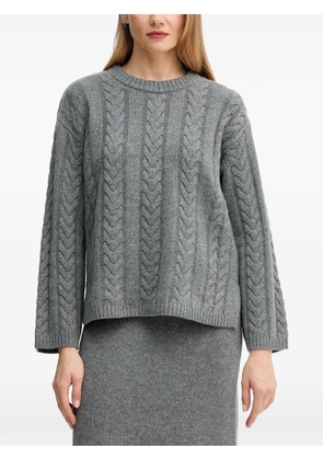 Mos Mosh Bryndis cable-knit sweater - Grey