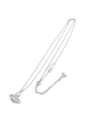 Vivienne Westwood Pre-Owned 2020 Orb rhinestone necklace - Silver