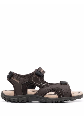 Geox Strada double-strap sandals - Brown