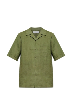 SAMSOE SAMSOE chest-pocket short-sleeve shirt - Green