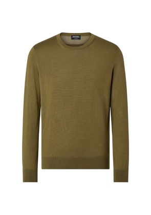 Zegna crew-neck sweater - Green
