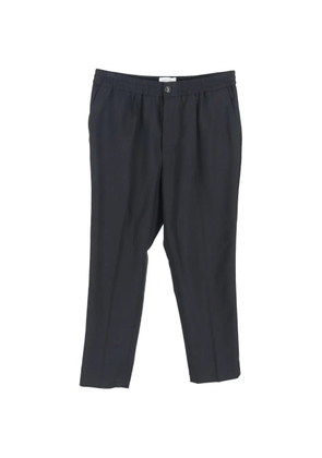AMI Paris 2022 elastic-waist trousers - Black