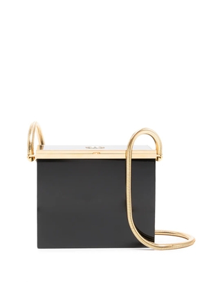 CHANEL Pre-Owned 1997 structured box crossbody bag - Black