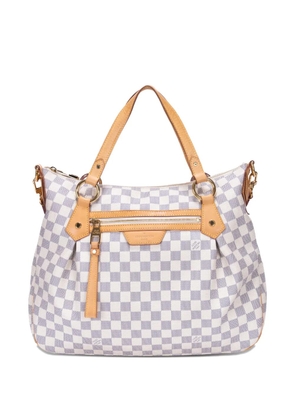 Louis Vuitton Pre-Owned MM Evora Damier Azur tote bag - White